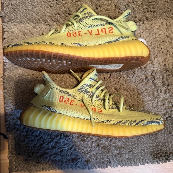 adidas yeezy boost 350 v2 semi frozen yellow Size 10.5 eBay authenticated